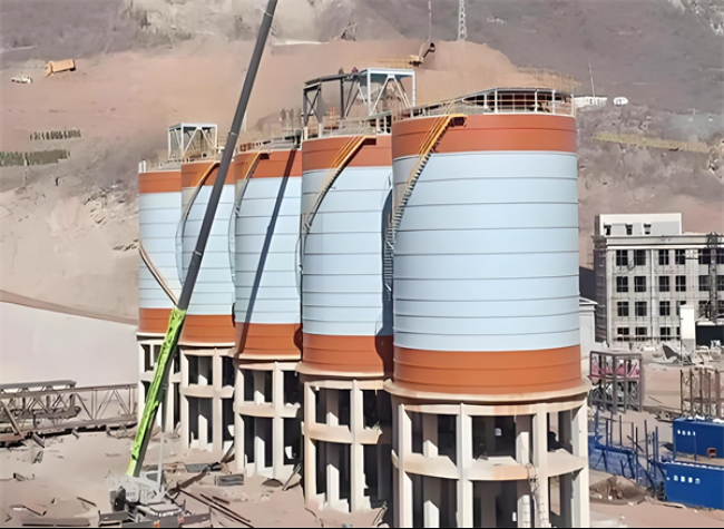 潞城高架钢板仓